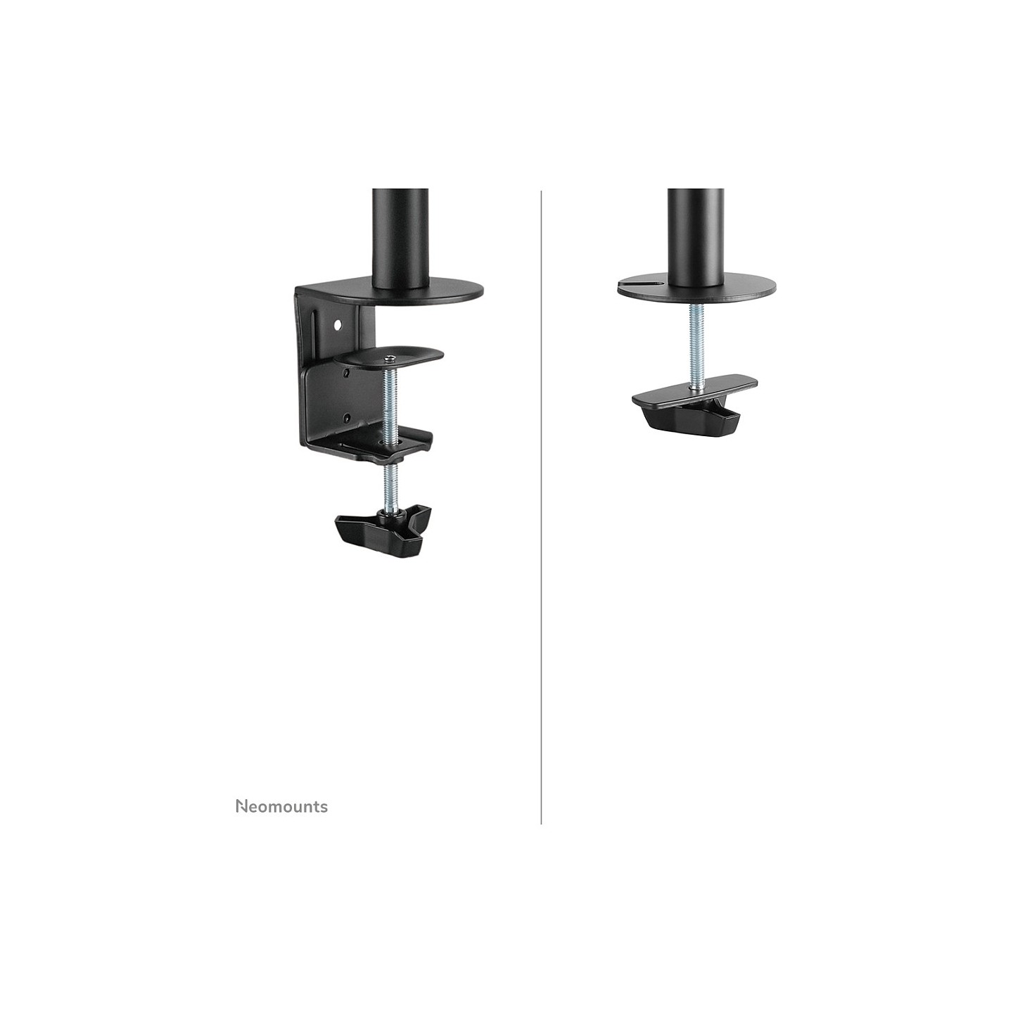 NEOMOUNTS SELECT Flat Screen Desk mount 10-27Zoll clamp grommet 3 screens 24kg Black — Buy in Cyprus with Fast Delivery