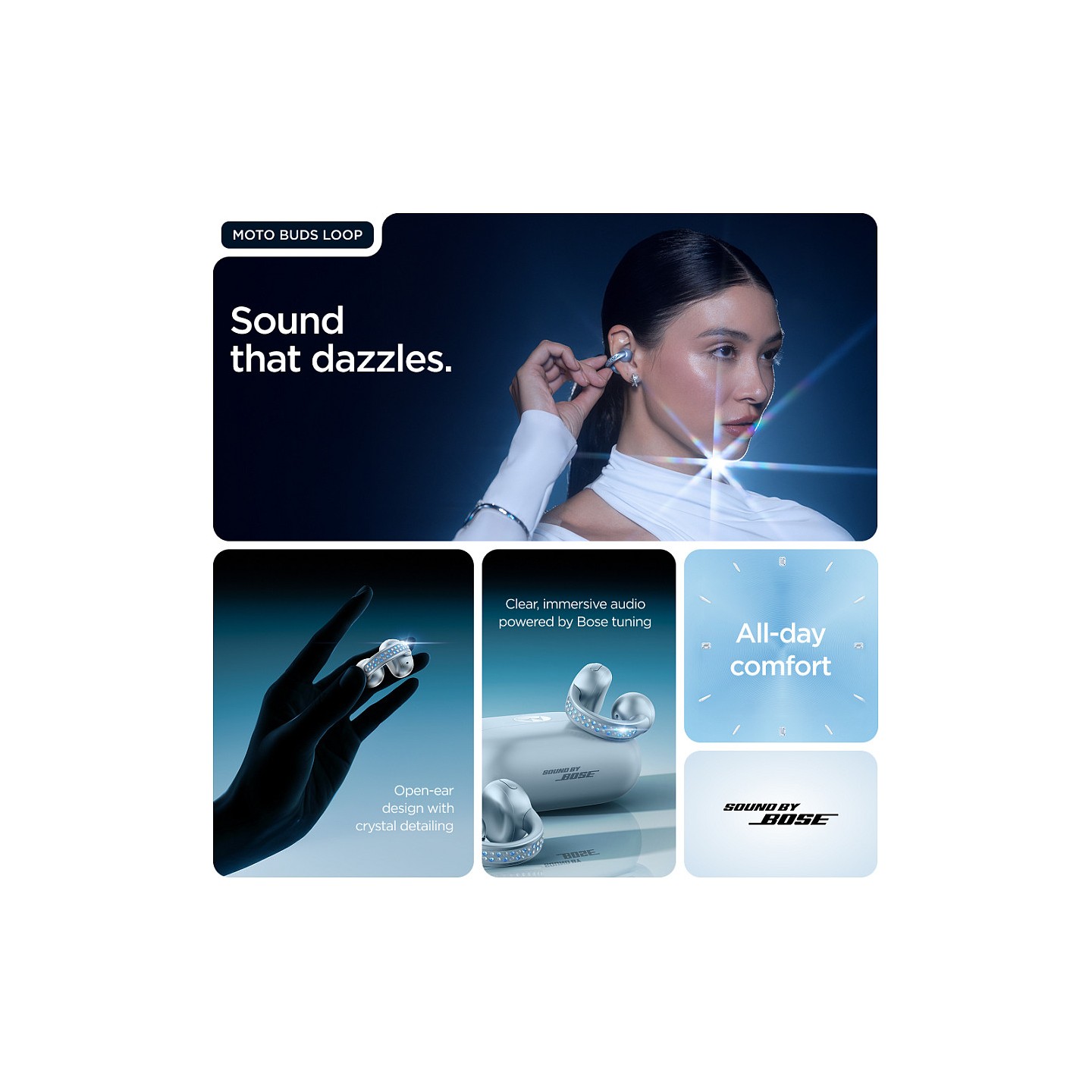 Motorola razr60 + Buds Loop Bundle Swarovski Edtition — Buy in Cyprus with Fast Delivery
