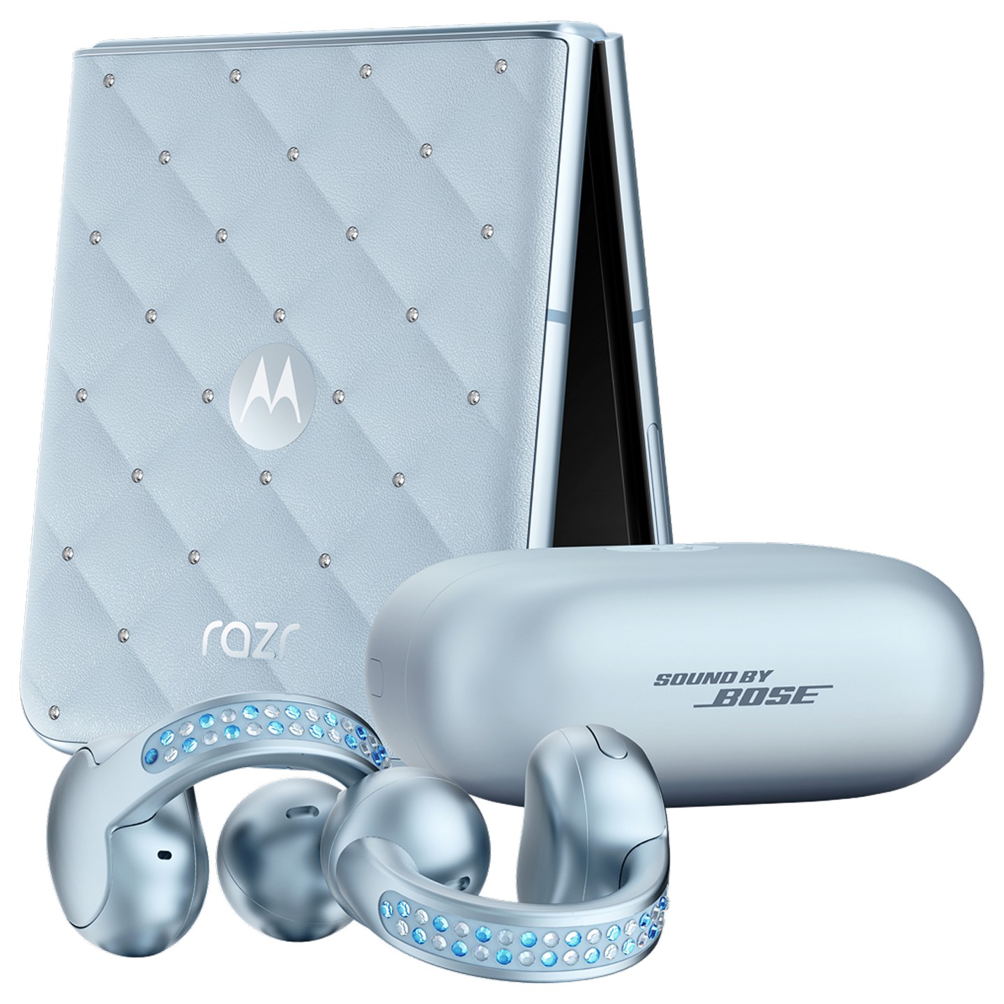 Motorola razr60 + Buds Loop Bundle Swarovski Edtition — Buy in Cyprus with Fast Delivery