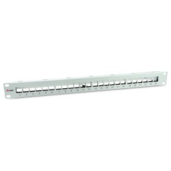 Equip Patchpanel 24x Cat6A 19' FTP 1HE Keystone Montage ws — Buy in Cyprus with Fast Delivery