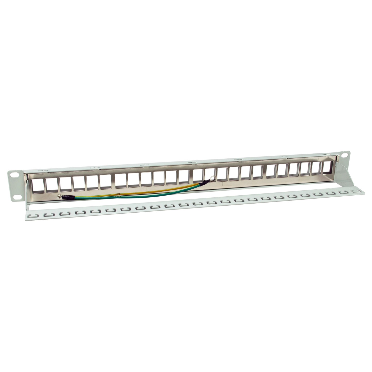 Equip Patchpanel 24x Cat6A 19' FTP 1HE Keystone Montage ws — Buy in Cyprus with Fast Delivery