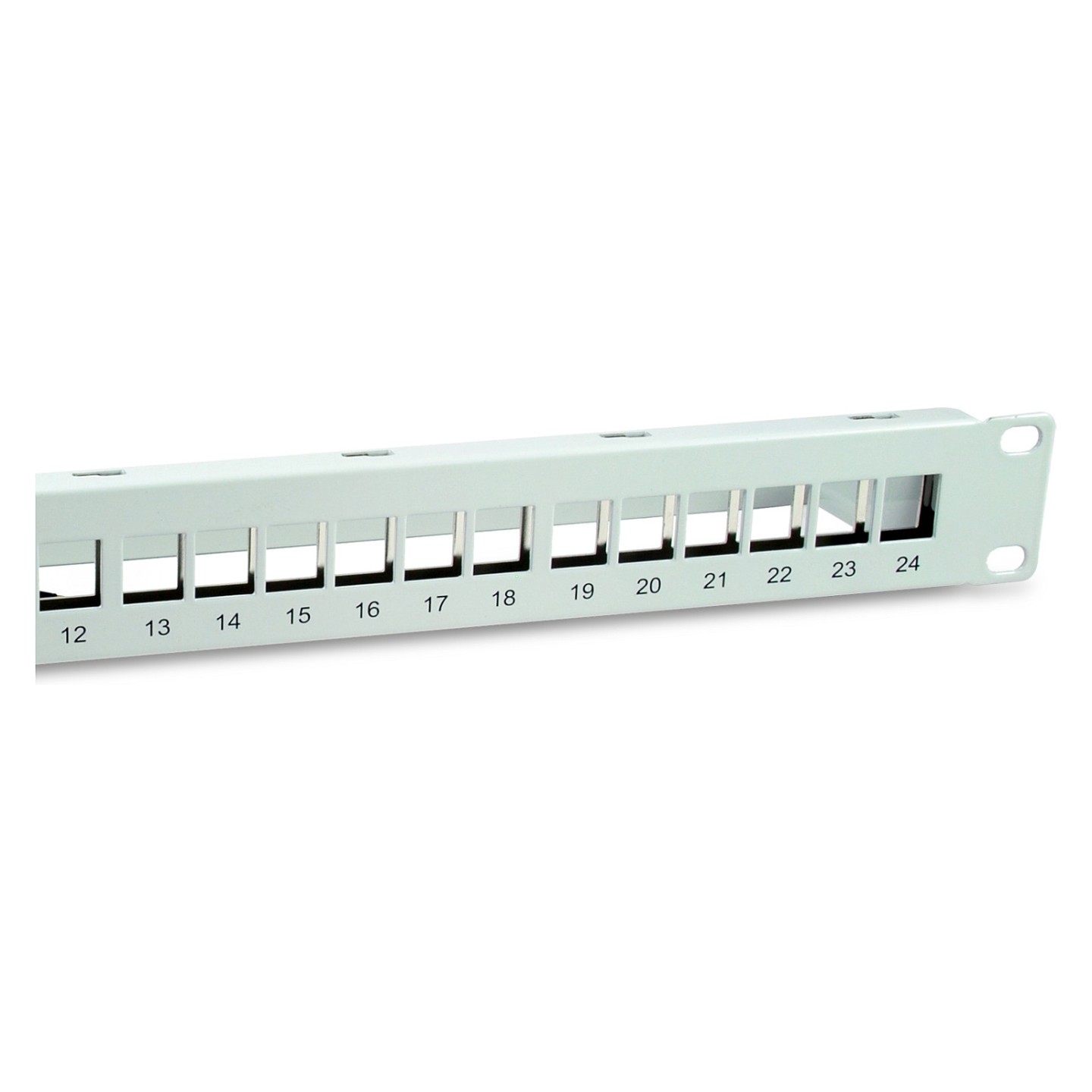 Equip Patchpanel 24x Cat6A 19' FTP 1HE Keystone Montage ws — Buy in Cyprus with Fast Delivery