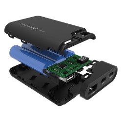 RealPower Powerbank PB-7500C schwarz 7.500mAh — Buy in Cyprus with Fast Delivery