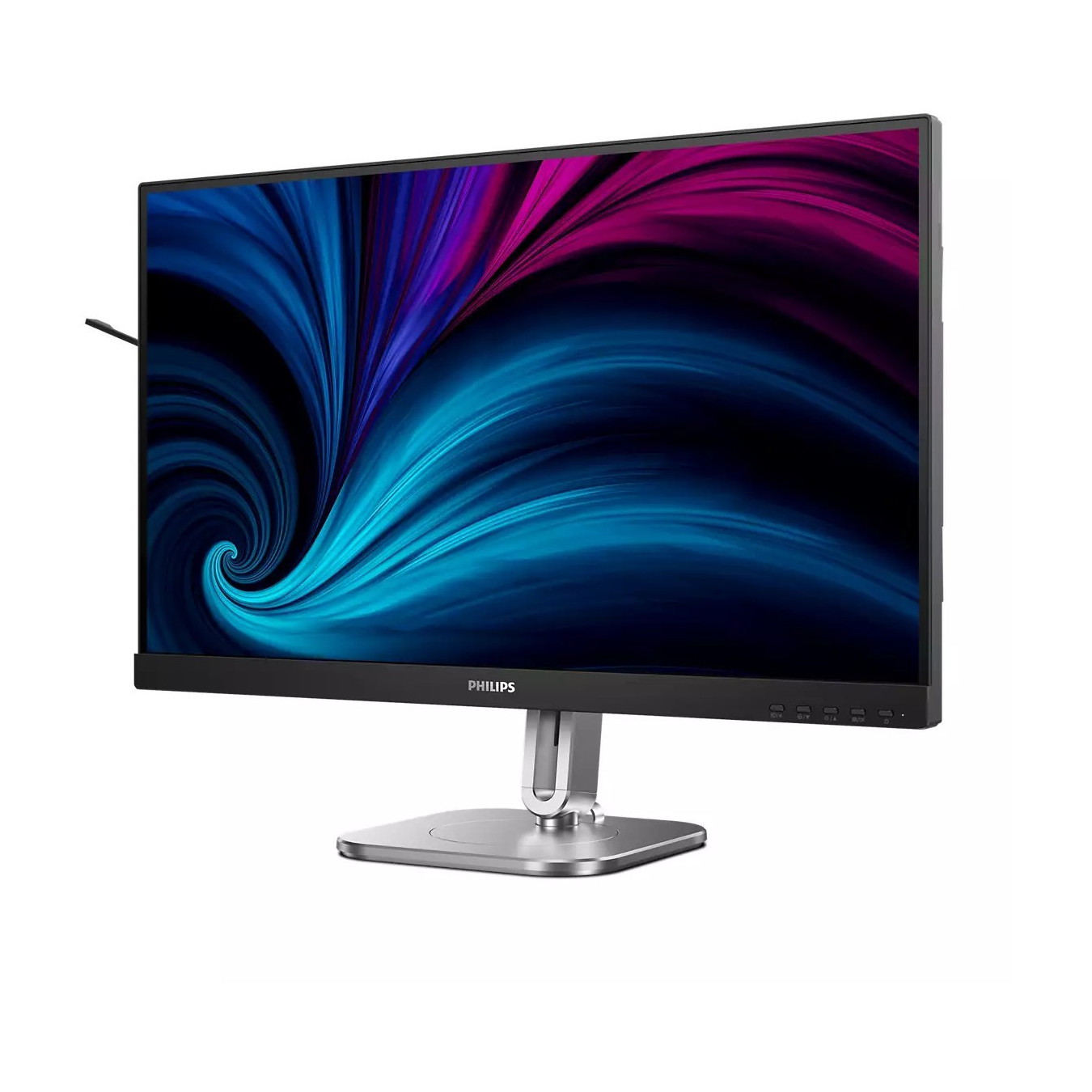 Philips 27B2U4601/00 - 27in (68.6 cm) QHD IPS Monitor, 2560x1440, 120Hz, 4ms GTG, HDMI/DP/USB-C, Height-Adjustable, Grey
