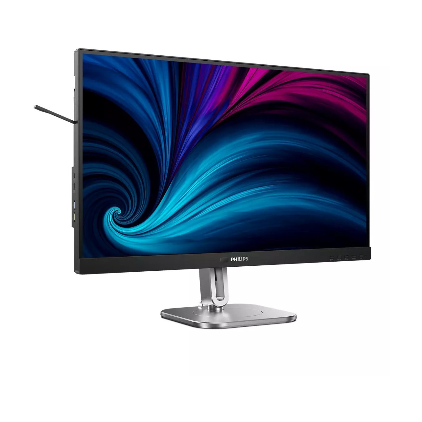 Philips 27B2U4601/00 - 27in (68.6 cm) QHD IPS Monitor, 2560x1440, 120Hz, 4ms GTG, HDMI/DP/USB-C, Height-Adjustable, Grey