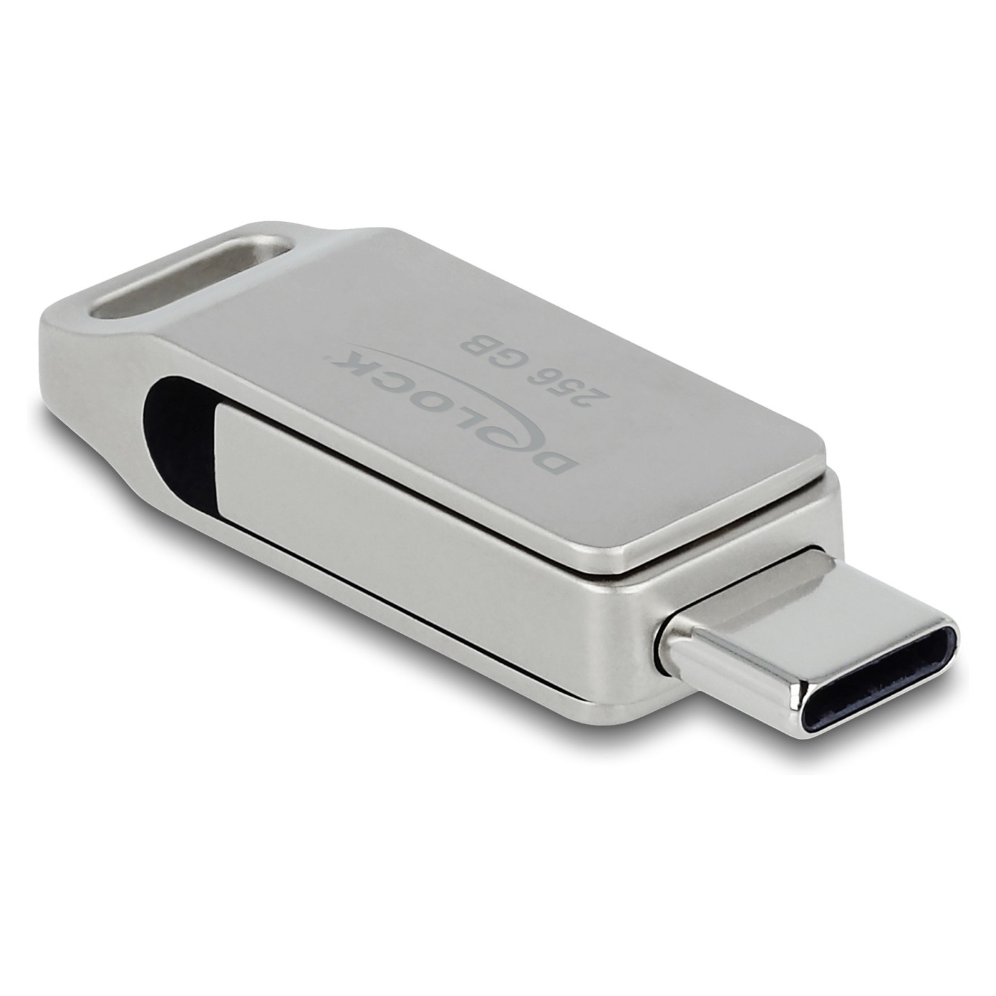 STICK HUB DELOCK USB 5 Gbps USB-C + Typ-A Speicherstick 256GB - Metallgehuse — Buy in Cyprus with Fast Delivery