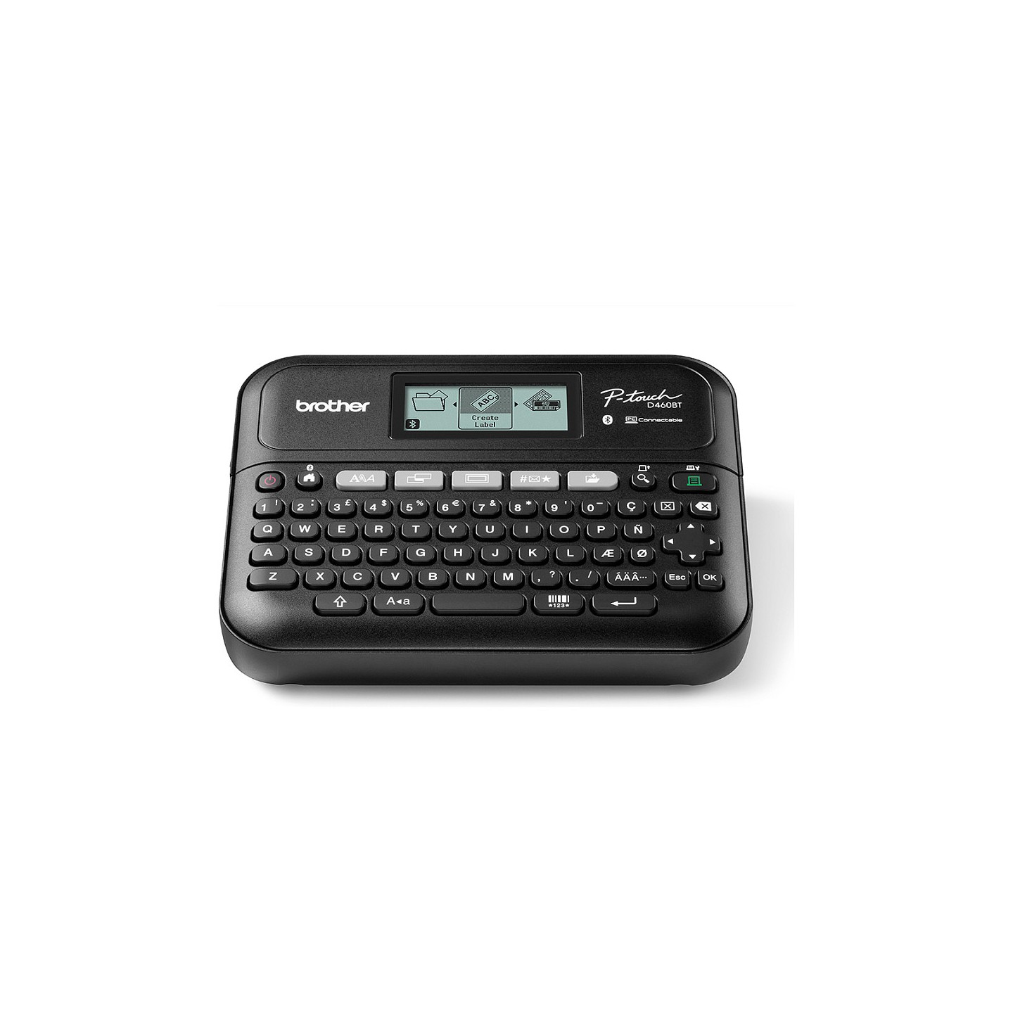 Brother P-touch PT-D460BTVP Desktop Beschriftungsgerät USB Bluetooth mit Koffer — Buy in Cyprus with Fast Delivery
