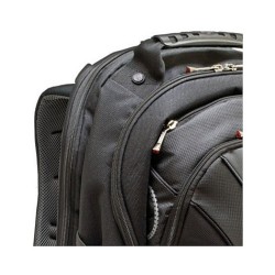 WENGER Legacy Notebook Rucksack fuer 35.8 bis 39.6cm 14.1 bis 15.6Zoll Tablet. Laptop schwarz grau