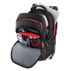 WENGER Legacy Notebook Rucksack fuer 35.8 bis 39.6cm 14.1 bis 15.6Zoll Tablet. Laptop schwarz grau