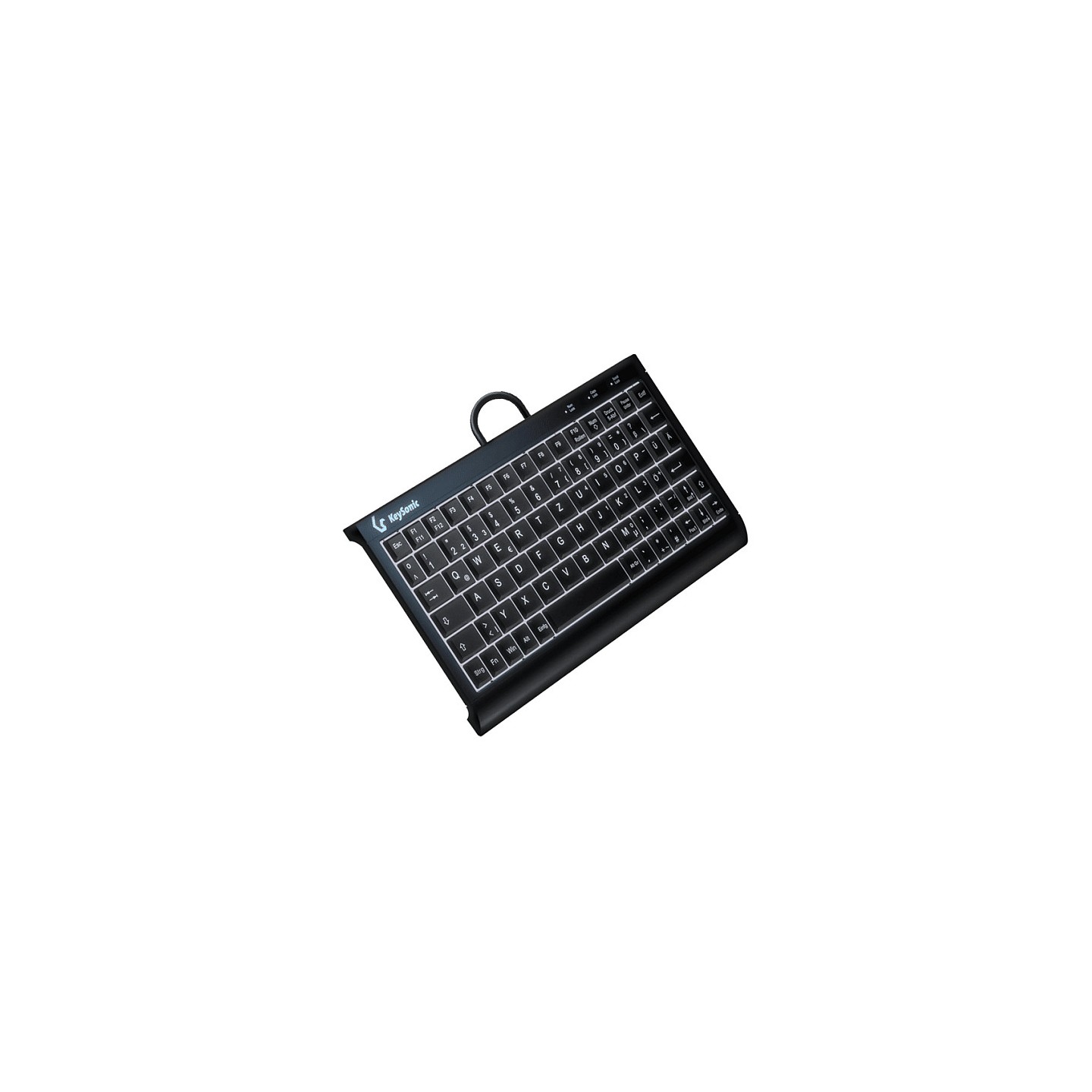 KeySonic KSK-3011ELC (DE) Super-Mini mit Nummernblock sw — Buy in Cyprus with Fast Delivery