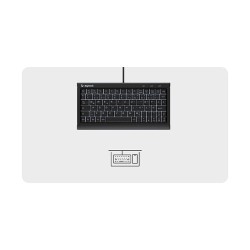 KeySonic KSK-3011ELC (DE) Super-Mini mit Nummernblock sw — Buy in Cyprus with Fast Delivery