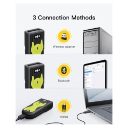 inateck Barcodescanner 42 green [BCST-42_green] — Buy in Cyprus with Fast Delivery