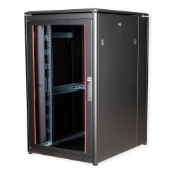 ROLINE 19-Zoll Netzwerkschrank Pro 26 HE. 800x1000 BxT Glastr schwarz — Buy in Cyprus with Fast Delivery