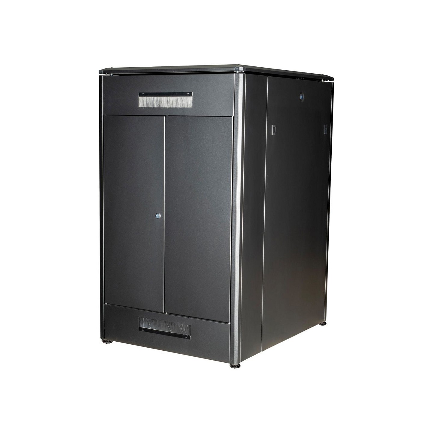 ROLINE 19-Zoll Netzwerkschrank Pro 26 HE. 800x1000 BxT Glastr schwarz — Buy in Cyprus with Fast Delivery