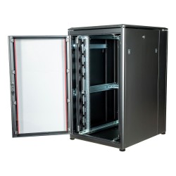 ROLINE 19-Zoll Netzwerkschrank Pro 26 HE. 800x1000 BxT Glastr schwarz — Buy in Cyprus with Fast Delivery