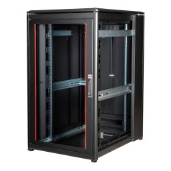 ROLINE 19-Zoll Netzwerkschrank Pro 26 HE. 800x1000 BxT Glastr schwarz — Buy in Cyprus with Fast Delivery