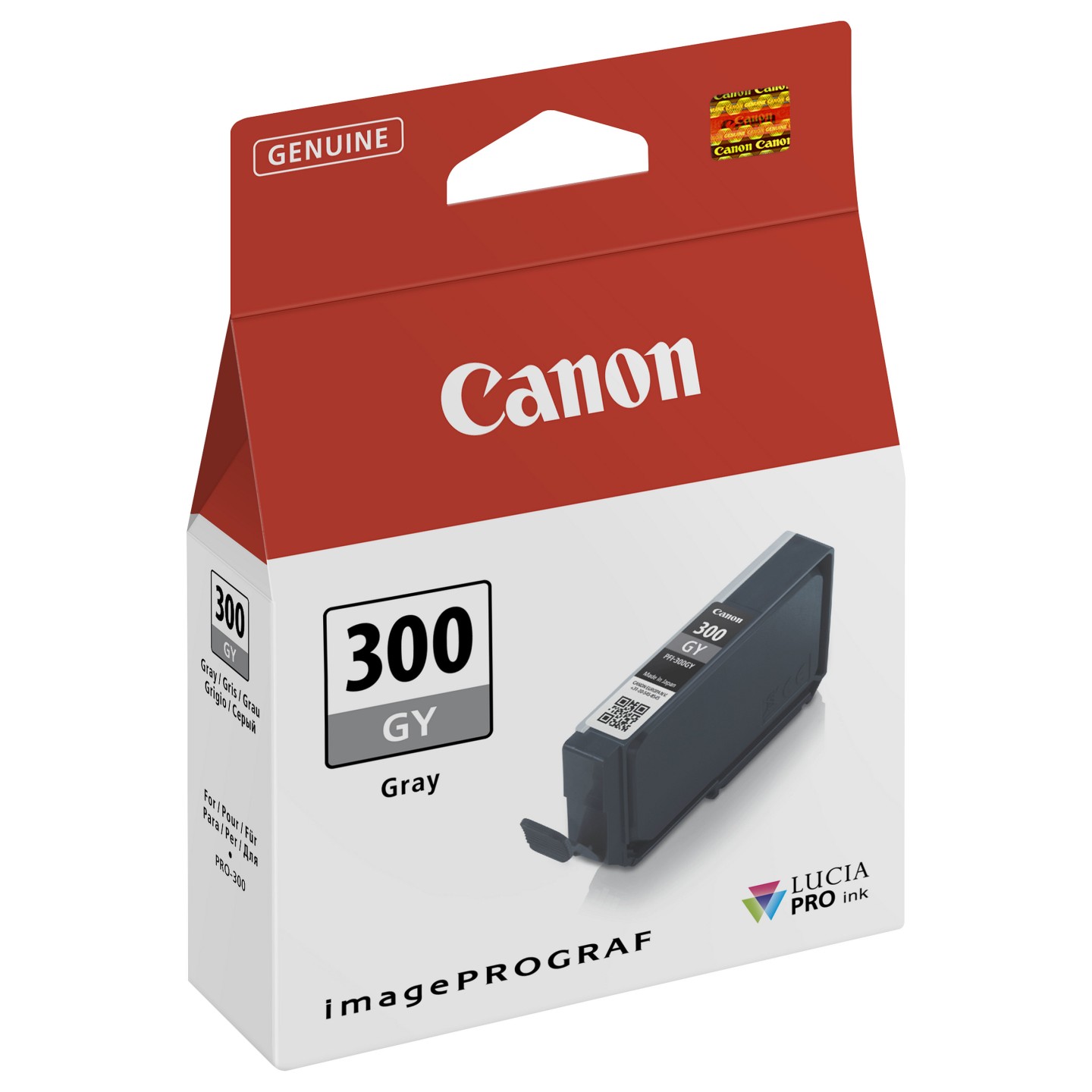 Canon PFI-300 GY - Grau - Original - Tintenbehälter — Buy in Cyprus with Fast Delivery