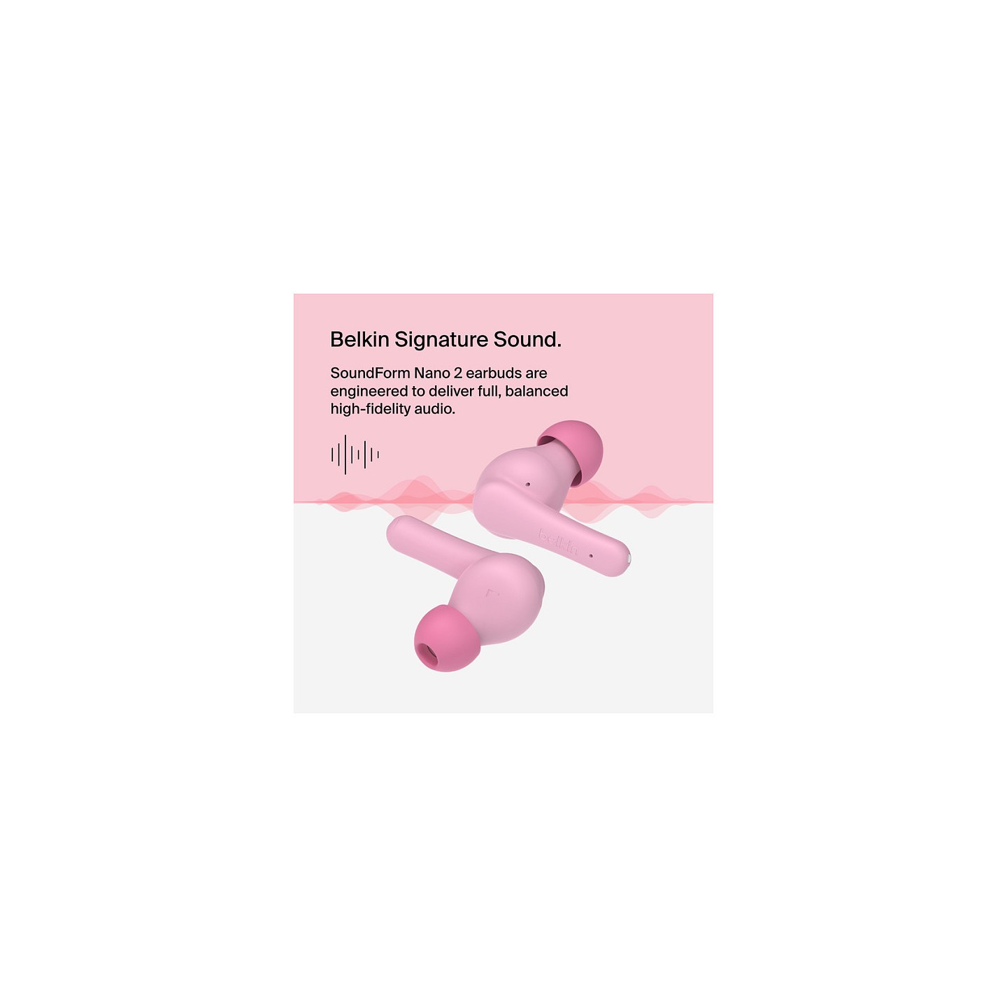 Belkin Soundform Nano2 Wireless Kinder In-Ear pink AUC011btPK — Buy in Cyprus with Fast Delivery