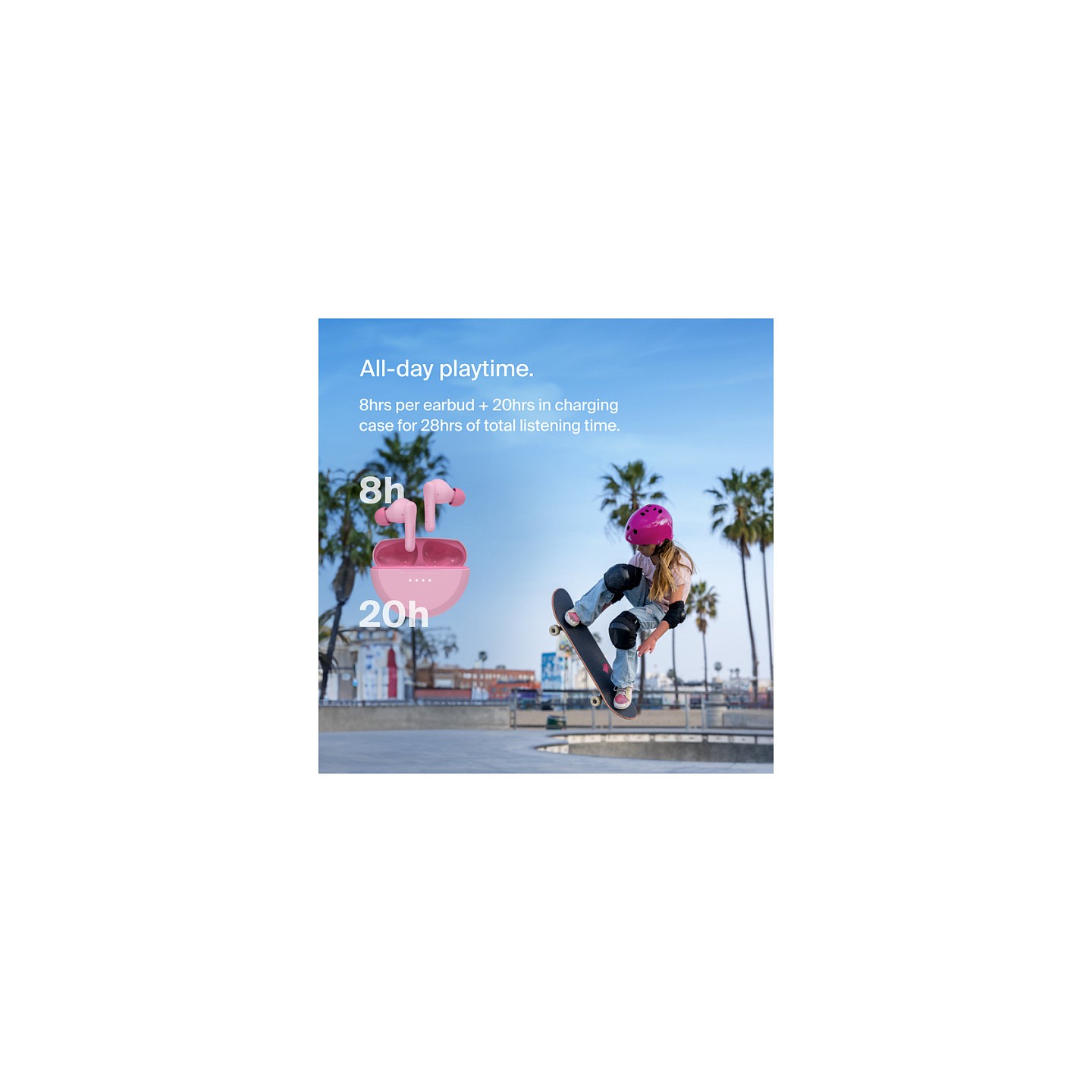 Belkin Soundform Nano2 Wireless Kinder In-Ear pink AUC011btPK — Buy in Cyprus with Fast Delivery