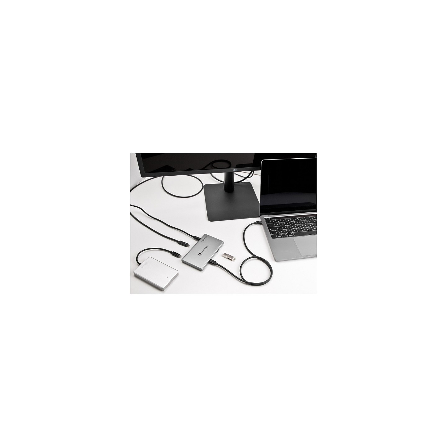 DELOCK Thunderbolt 4 Hub 3 Port mit zustzlichem SuperSpeed USB 10Gbps Typ-A Port - 8K — Buy in Cyprus with Fast Delivery
