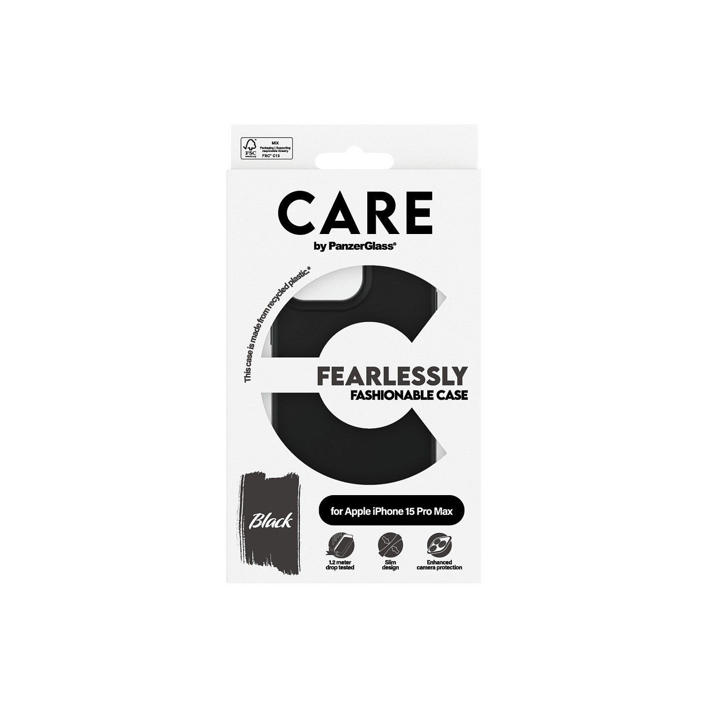 CARE Case Fashion Black iPhone 15 Pro Max — Buy in Cyprus with Fast Delivery