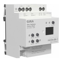 GIRA 211200 DALI Gateway Colour 2f REG KNX Secure — Buy in Cyprus with Fast Delivery