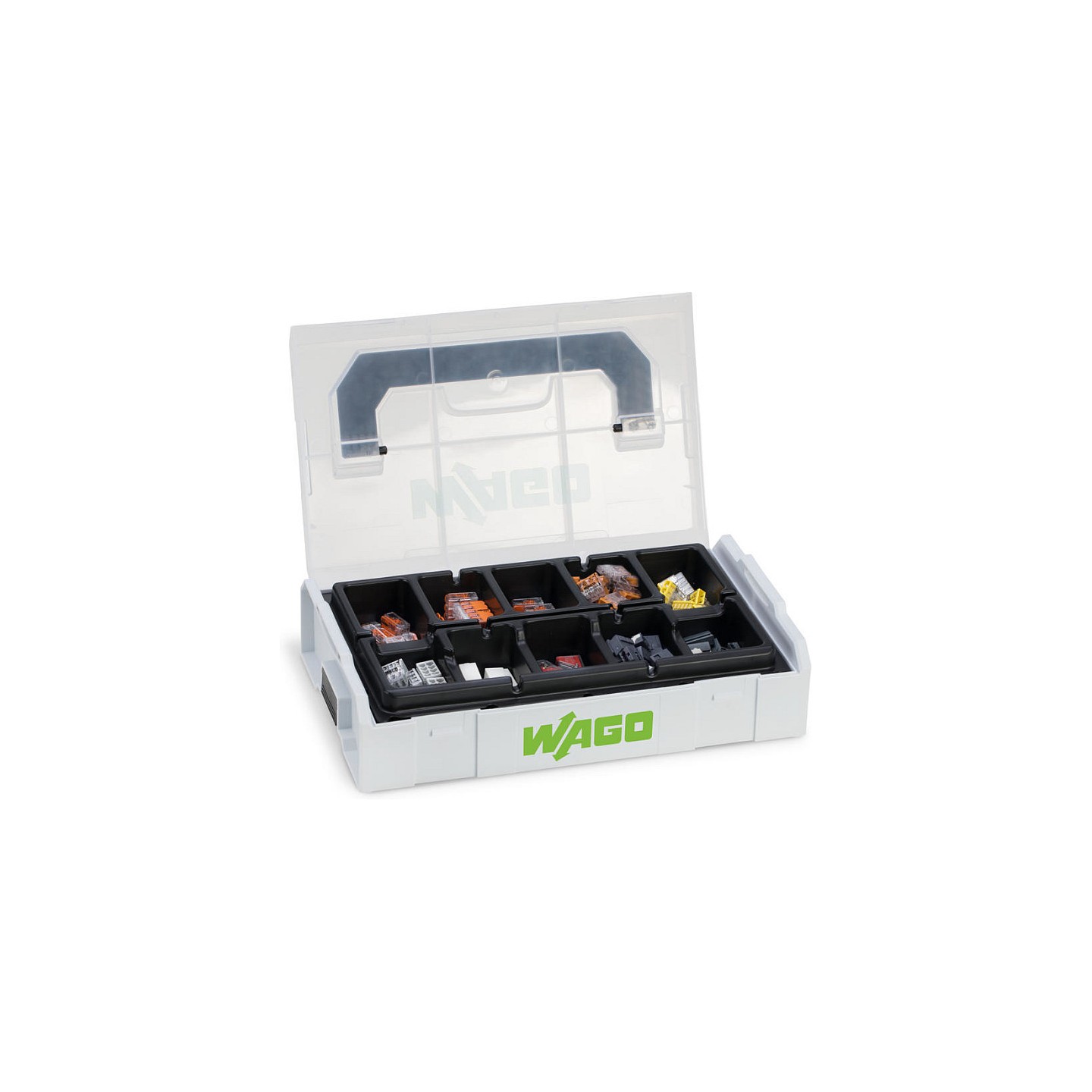 Wago Verbindungsklemmen Set L-BOXX® Mini Serien 221. 2273. 773. 224. 243 — Buy in Cyprus with Fast Delivery