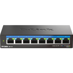 Buy D-Link DMS-108 - 8-Port 2.5G Multi-Gig Unmanaged L2 Desktop Switch - Black in Cyprus, Nicosia, Limassol, Larnaka, Pafos
