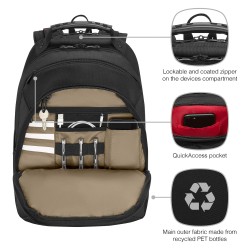 WENGER Legacy Black Series 40.64cm 16Zoll Laptop Backpack Black — Buy in Cyprus with Fast Delivery