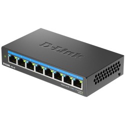 Buy D-Link DMS-108 - 8-Port 2.5G Multi-Gig Unmanaged L2 Desktop Switch - Black in Cyprus, Nicosia, Limassol, Larnaka, Pafos