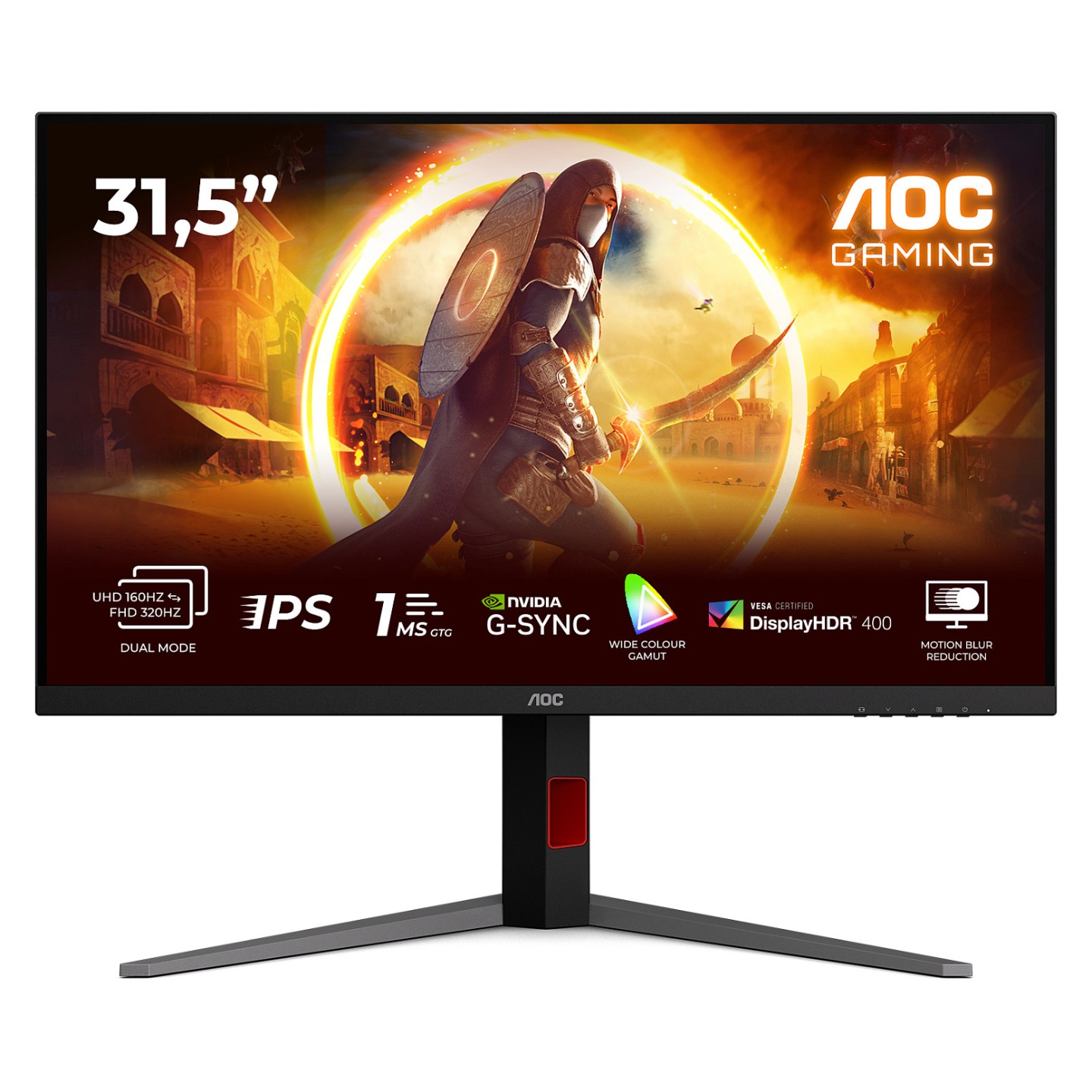 AOC U32G4U Gaming Monitor 80 cm (31.5') — Buy in Cyprus with Fast Delivery