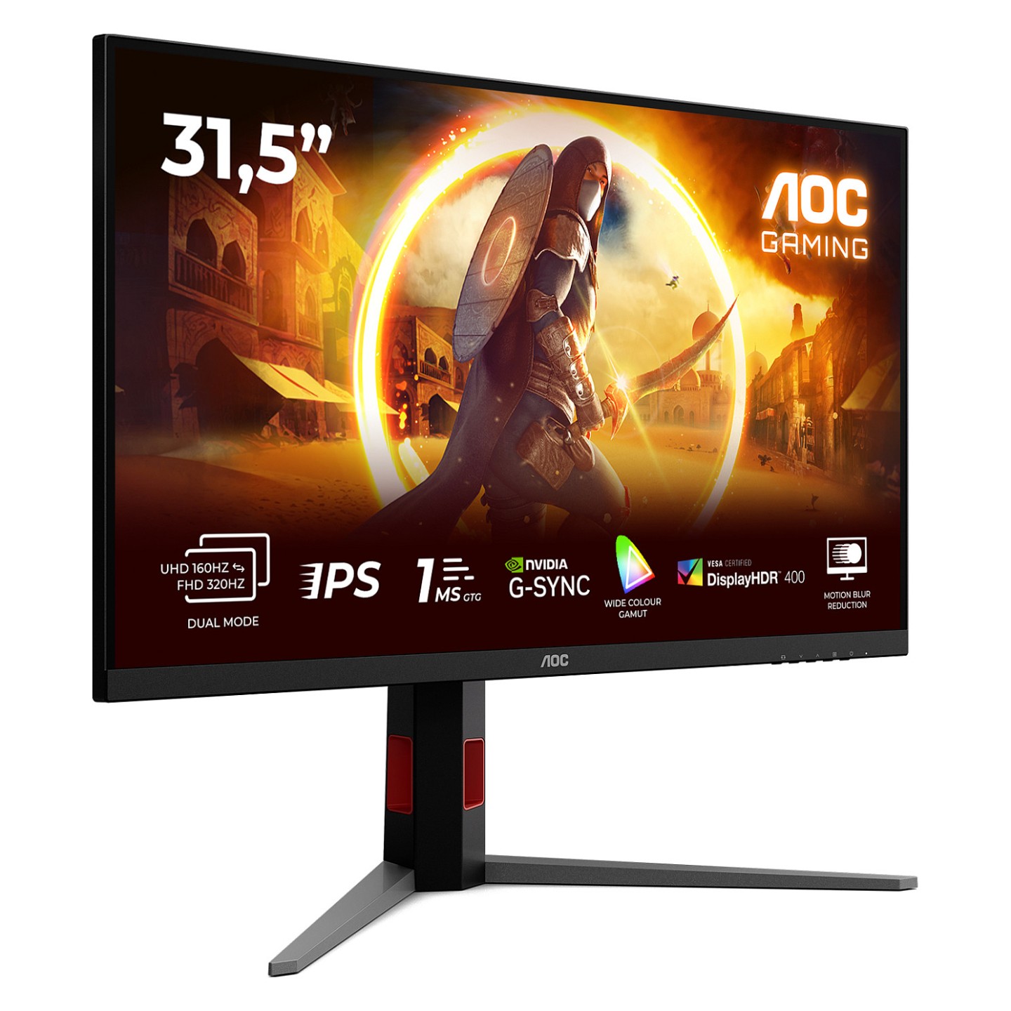 AOC U32G4U Gaming Monitor 80 cm (31.5') — Buy in Cyprus with Fast Delivery