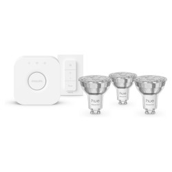 Philips Hue Starter Kit Essential GU10 3P+Switch+V2 bridge — Buy in Cyprus with Fast Delivery