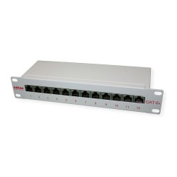 ROLINE 10-Zoll Patchpanel 12 Ports. Cat.6A (Class EA). geschirmt — Buy in Cyprus with Fast Delivery