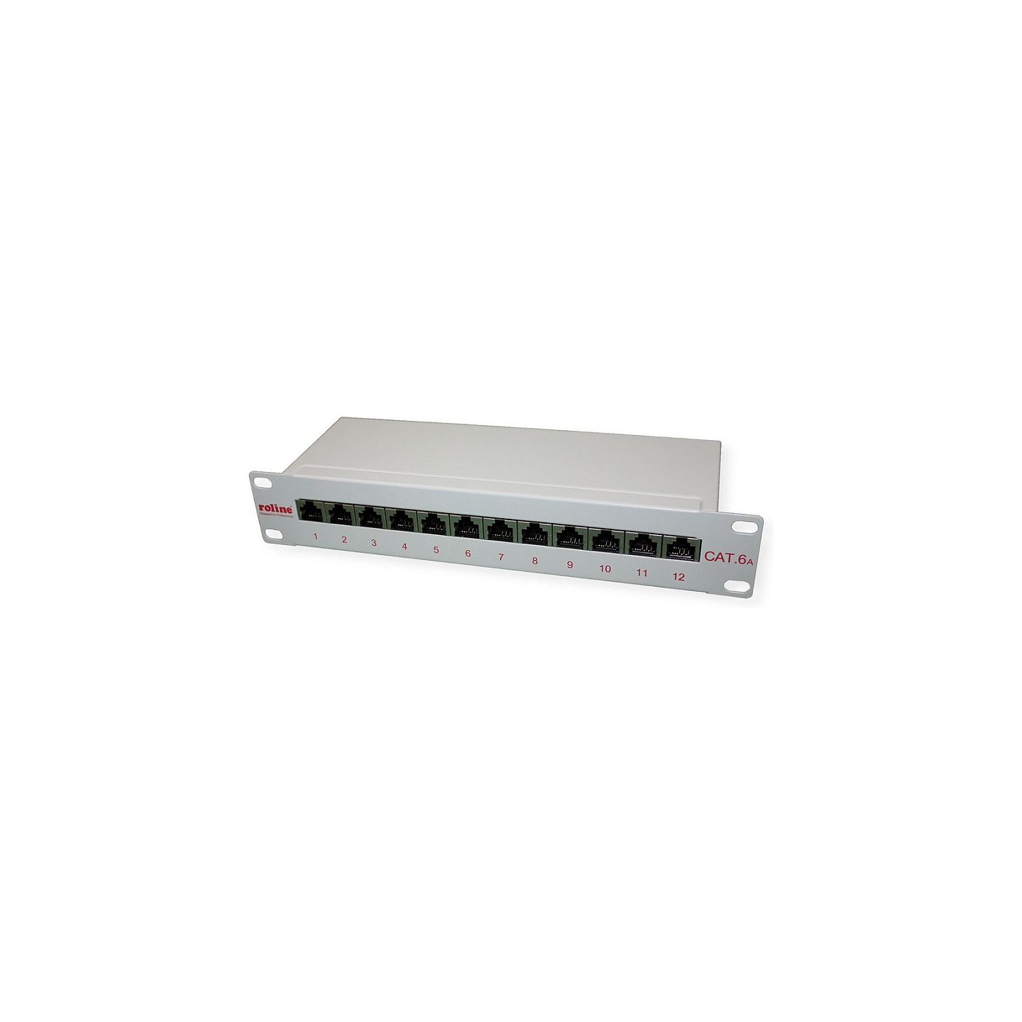 ROLINE 10-Zoll Patchpanel 12 Ports. Cat.6A (Class EA). geschirmt — Buy in Cyprus with Fast Delivery