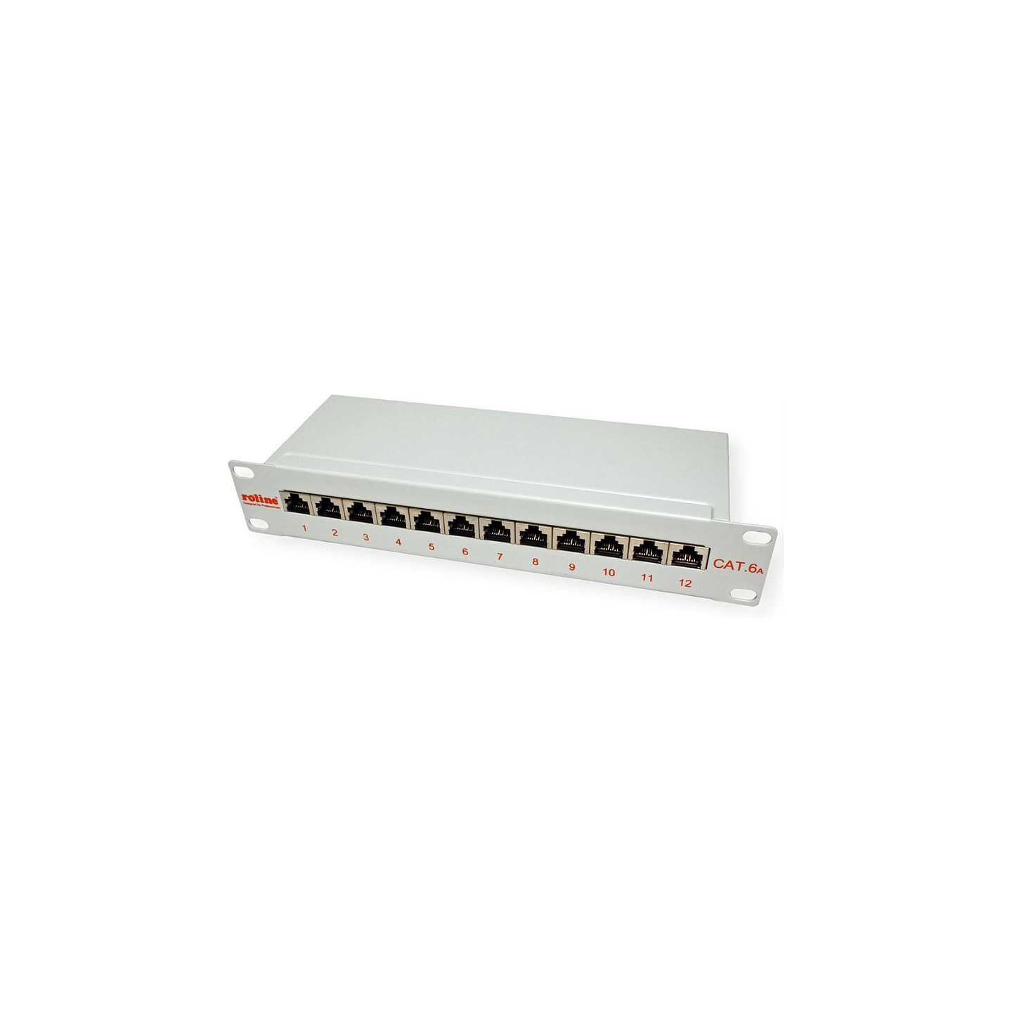 ROLINE 10-Zoll Patchpanel 12 Ports. Cat.6A (Class EA). geschirmt — Buy in Cyprus with Fast Delivery