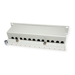 ROLINE 10-Zoll Patchpanel 12 Ports. Cat.6A (Class EA). geschirmt — Buy in Cyprus with Fast Delivery