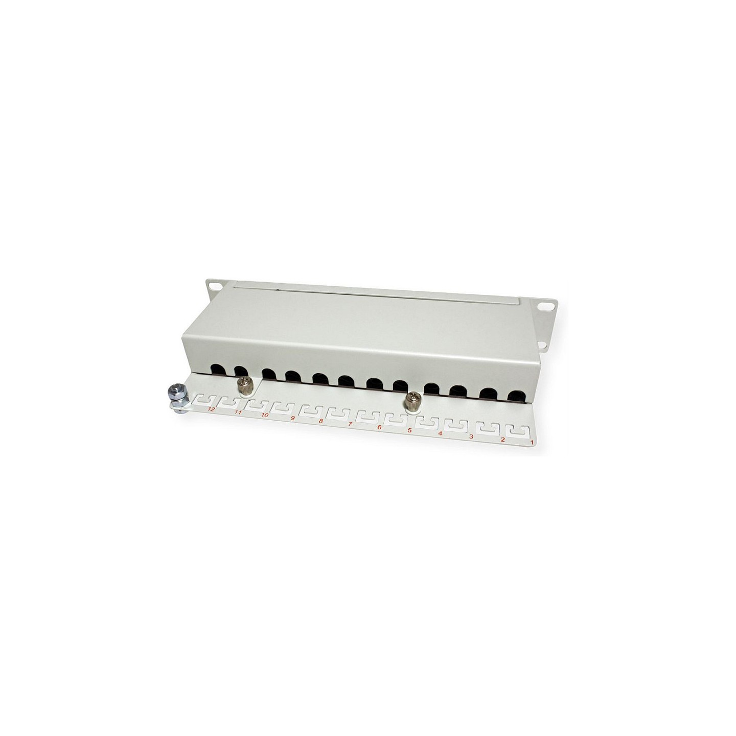 ROLINE 10-Zoll Patchpanel 12 Ports. Cat.6A (Class EA). geschirmt — Buy in Cyprus with Fast Delivery