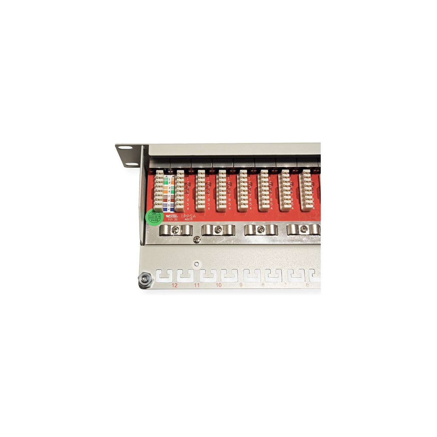 ROLINE 10-Zoll Patchpanel 12 Ports. Cat.6A (Class EA). geschirmt — Buy in Cyprus with Fast Delivery