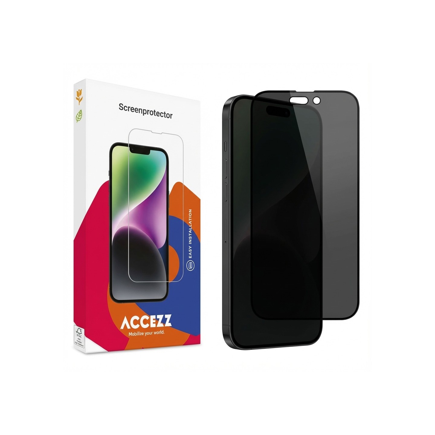 Privacy Displayschutzglas für Apple iPhone 16 Pro Max. GA-GPVEZ-IP24-BLFM69 — Buy in Cyprus with Fast Delivery