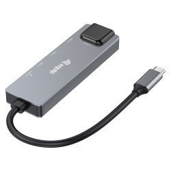 Equip Adapter USB-C - to RJ45 10 100 1000 2500 Mbps + USB 3.2 — Buy in Cyprus with Fast Delivery