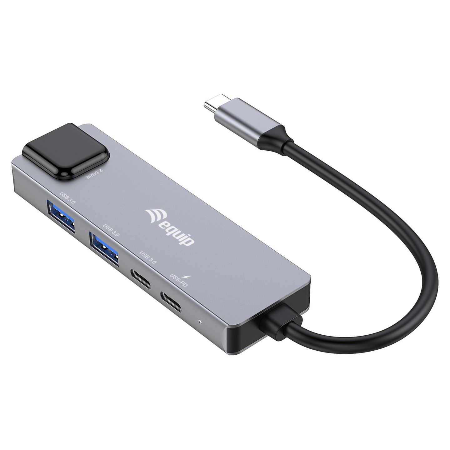 Equip Adapter USB-C - to RJ45 10 100 1000 2500 Mbps + USB 3.2 — Buy in Cyprus with Fast Delivery