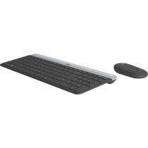 Logitech Slim Wireless Keyboard + Mouse Combo - MK470 - Slim Full-Size, Graphite, 2.4GHz RF — Buy in Cyprus with Fast Delivery