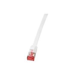 Logilink Flachpatchkabel RJ45 U FTP Cat6A 2.00m weiß — Buy in Cyprus with Fast Delivery