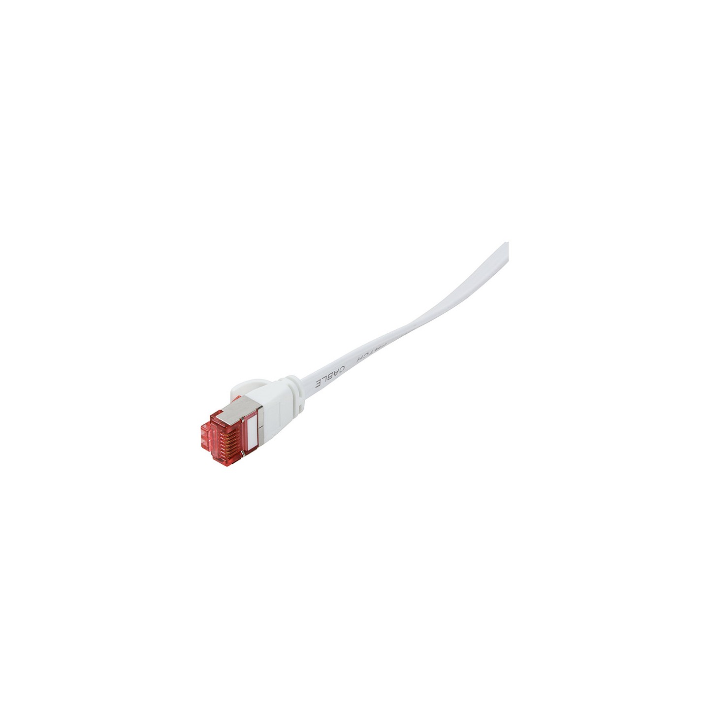 Logilink Flachpatchkabel RJ45 U FTP Cat6A 2.00m weiß — Buy in Cyprus with Fast Delivery
