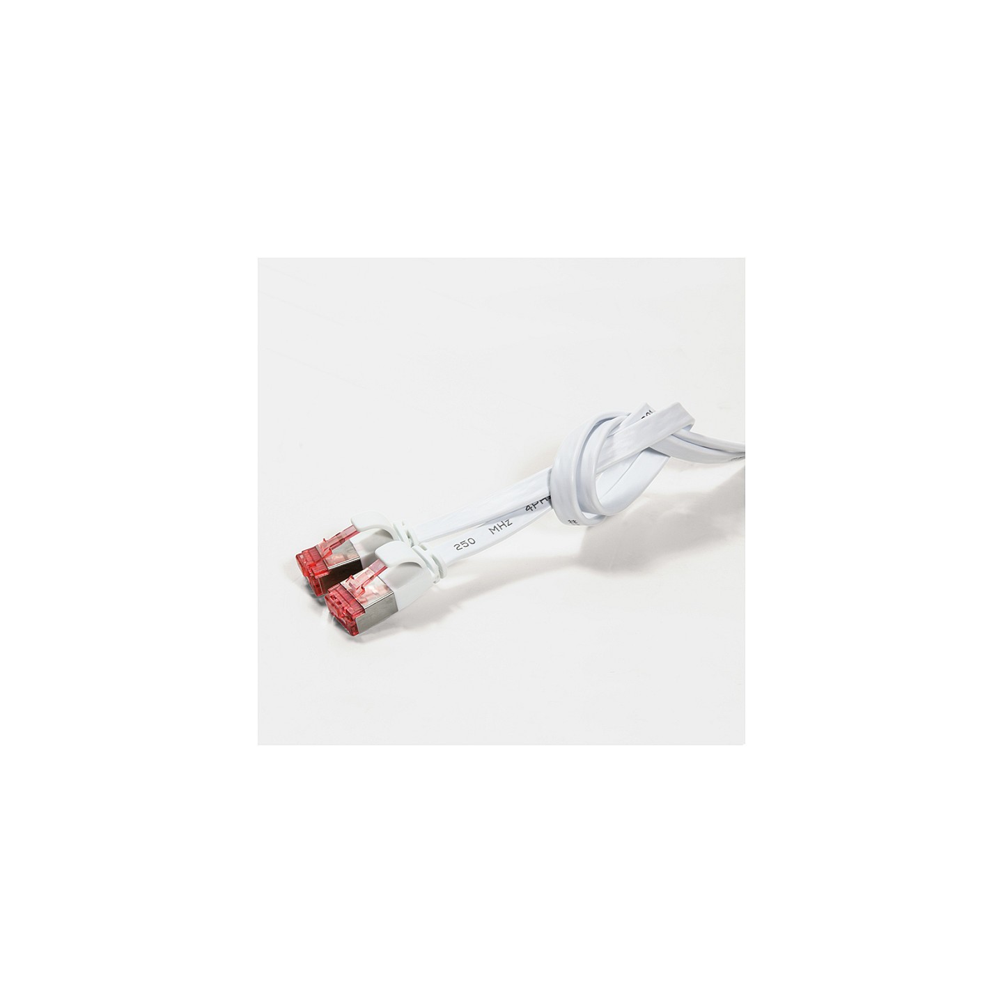 Logilink Flachpatchkabel RJ45 U FTP Cat6A 2.00m weiß — Buy in Cyprus with Fast Delivery