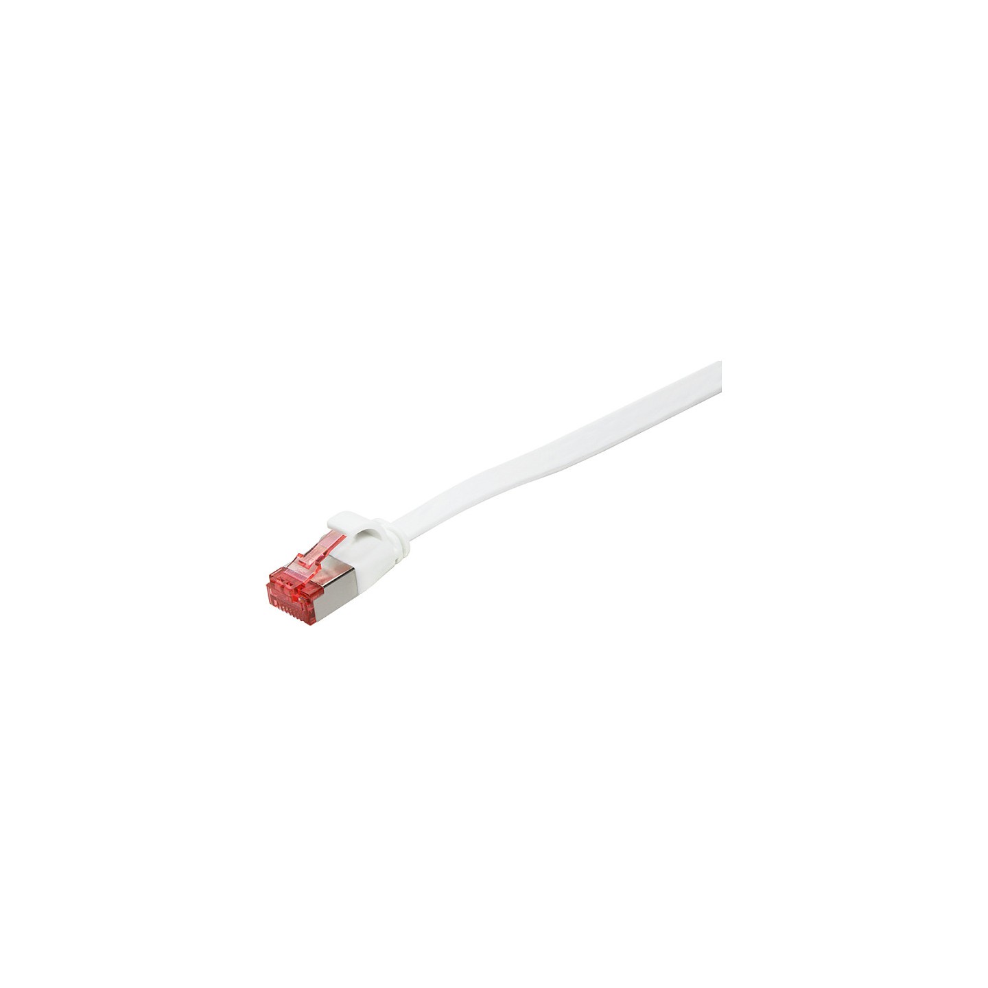 Logilink Flachpatchkabel RJ45 U FTP Cat6A 2.00m weiß — Buy in Cyprus with Fast Delivery