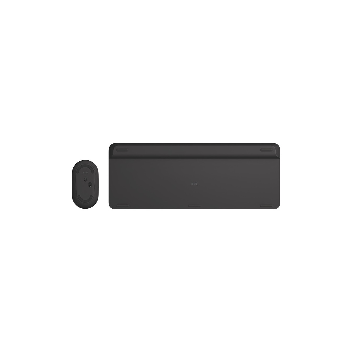Logitech Slim Wireless Keyboard + Mouse Combo - MK470 - Slim Full-Size, Graphite, 2.4GHz RF — Buy in Cyprus with Fast Delivery
