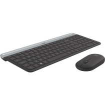 Logitech Slim Wireless Keyboard + Mouse Combo - MK470 - Slim Full-Size, Graphite, 2.4GHz RF — Buy in Cyprus with Fast Delivery