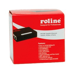 ROLINE Gigabit Ethernet Switch. Pocket. 4 Ports — Buy in Cyprus with Fast Delivery
